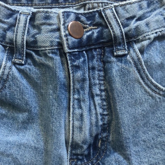 Ripped Denim Jean Shorts - Picture 3 of 4